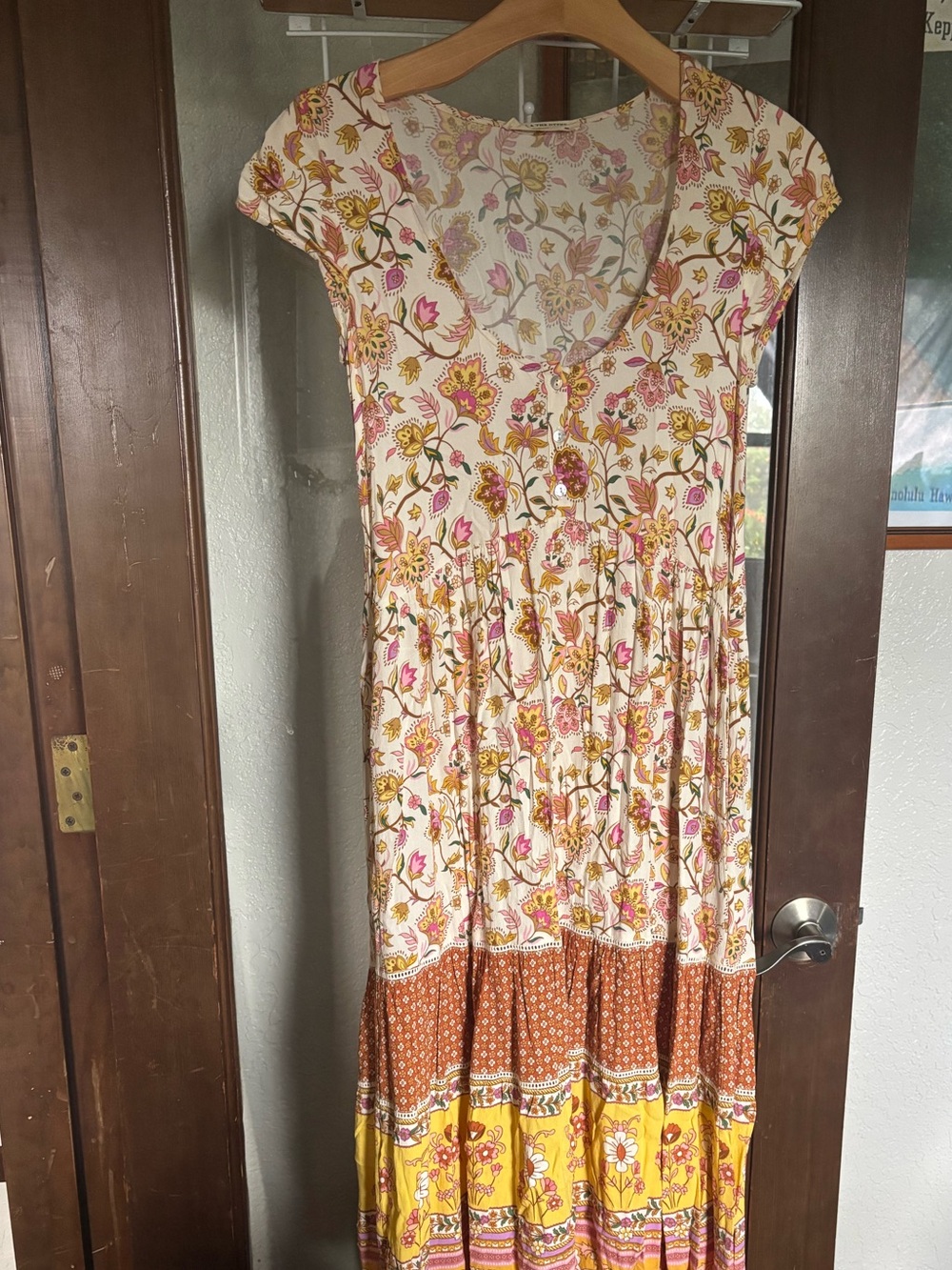 Spell and the Gypsy boho paisley midi dress